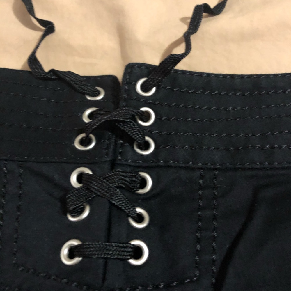 Women’s Armani exchange size O black cotton pants